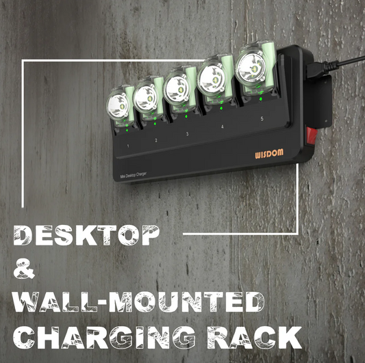 NWCR-5B Cordless Lamp Charging Rack